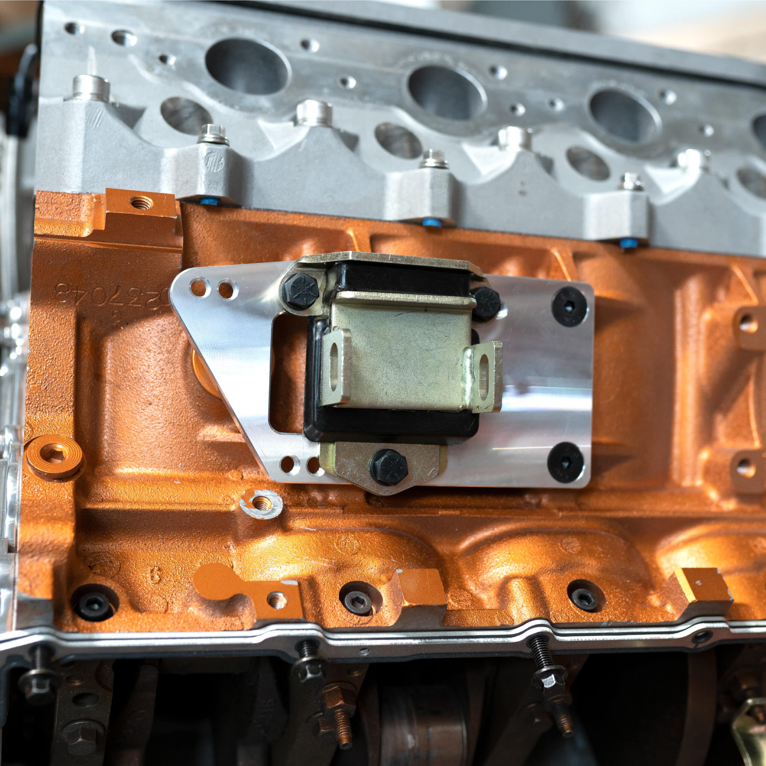 B34051 PLACAS PARA ADAPTACION DE MONTAJE LS BILLET ALUMINIIO 2