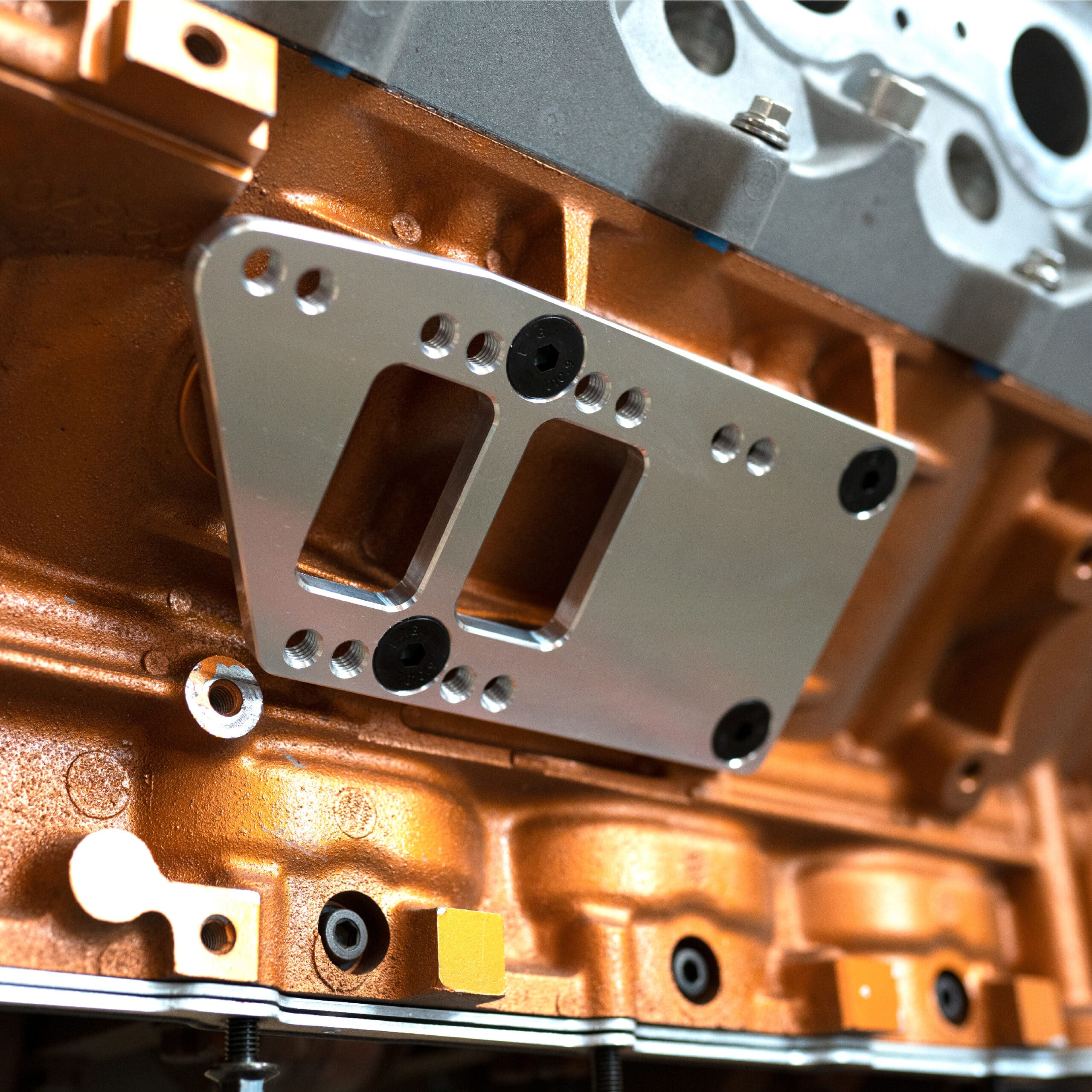 B34051 PLACAS PARA ADAPTACION DE MONTAJE LS BILLET ALUMINIIO 4